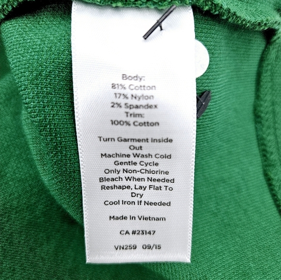 Talbots Stretchy Preppy Shirt Dress 3/4 Sleeve Pockets - Picture 8 of 13